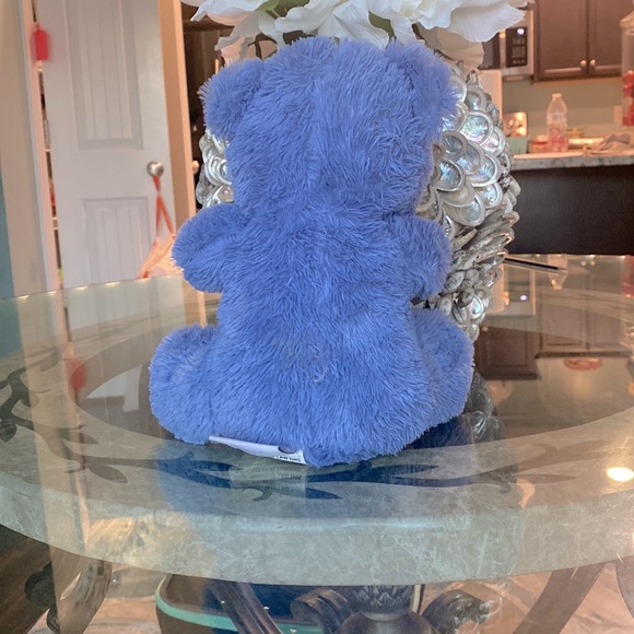 Blue teddy bear - Picture 3 of 4